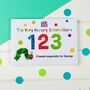 Personalised Very Hungry Caterpillar Board Book – 123, thumbnail 1 of 9