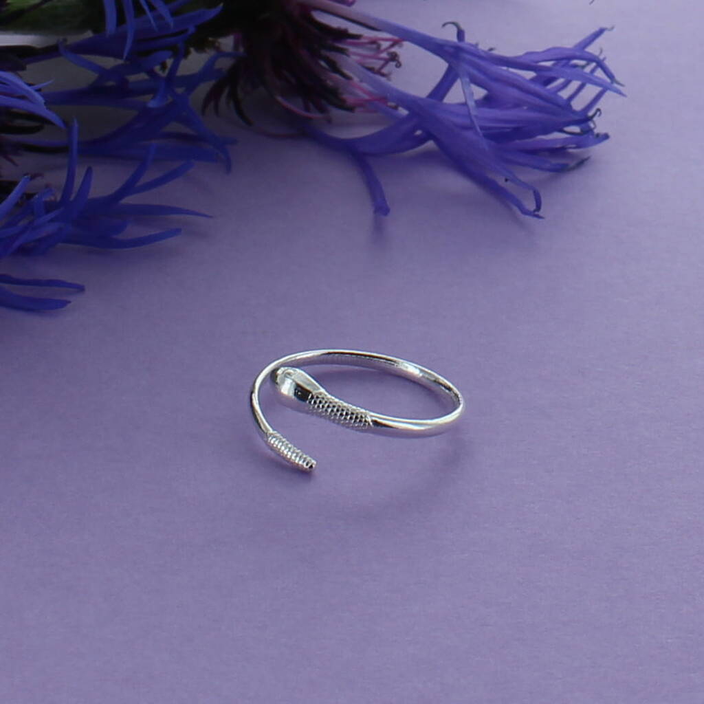 Rattlesnake ring on sale