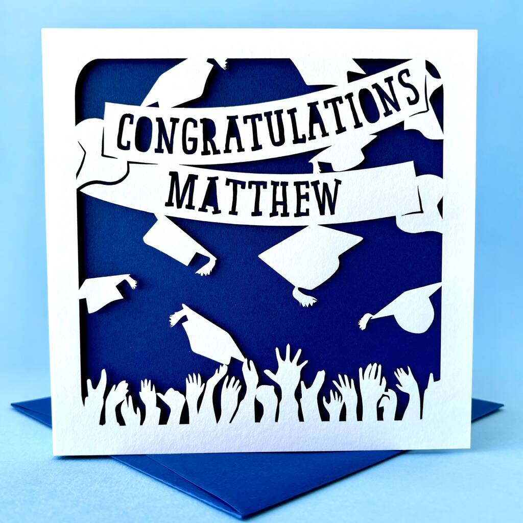Personalised Graduation Congratulations Card, 1 of 4