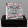 Personalised Floral Sentimental Crystal Token, thumbnail 9 of 9