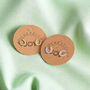 Good Luck Card And Horseshoe Earrings Gift Set, thumbnail 3 of 4