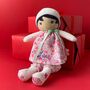 Personalised Kaloo Fleur K My First Doll Soft Toy, thumbnail 1 of 6