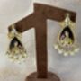 Statement Queen Indian Earrings, thumbnail 3 of 5