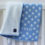 Personalised Knitted Star Baby Blanket, thumbnail 9 of 11