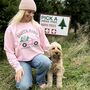 Personalised Santa Paws Dog Lover Christmas Jumper, thumbnail 3 of 12