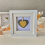 Personalised Golden Heart 50th Wedding Anniversary Gift, thumbnail 6 of 8