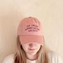 'Ice Cream Appreciation Society' Cotton Baseball Cap, thumbnail 3 of 12
