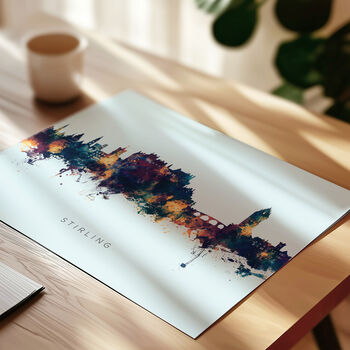 Stirling Skyline Print, 8 of 12