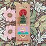 Christmas Tree Wooden Bookmark, thumbnail 3 of 4