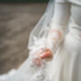 Cinderella Dramatic Lace Wedding Veil, thumbnail 3 of 4