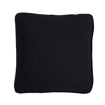Reversible Quilted Cotton Cushion Cover, 6 of 6