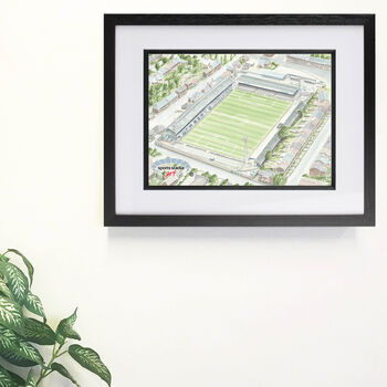 Chesterfield Fc Saltergate Stadium Art Print, 2 of 3