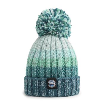 Andrea Hall Alpine Lake Reflective Super Bobble Hat, 3 of 5