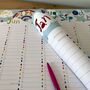 2023 Large Rainbow Wall Planner Calendar, thumbnail 5 of 7