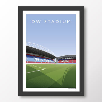 Wigan Athletic Dw Stadium Poster, 7 of 7