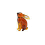 Artisan Glass Stargazing Hare In Gift Box, thumbnail 3 of 4