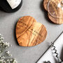 Personalised Heart Shaped Coaster With 24 Design Options, thumbnail 1 of 9