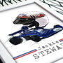 Jackie Stewart Graphic Designed F1 Poster, thumbnail 2 of 4