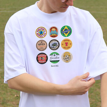 Newcastle Beer Mats Oversized T Shirt, 5 of 10