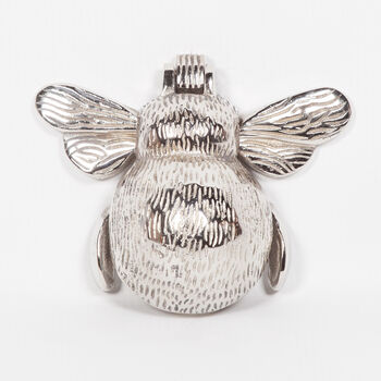Bumble Bee Door Knocker In Gold And Silver, 6 of 7