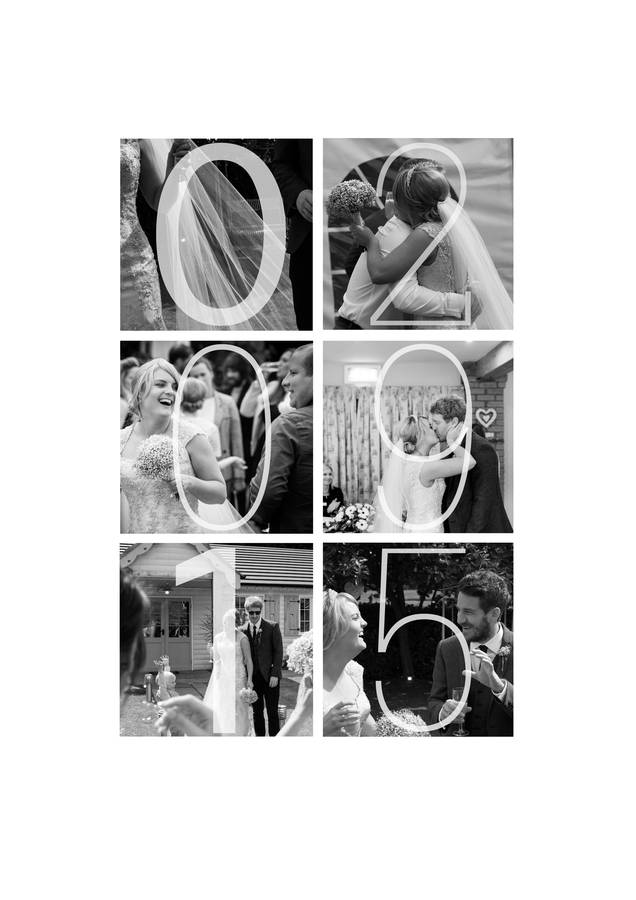 Photo And Date Print By Quotography