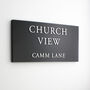 Personalised Large House Sign Three Lettering Colours, thumbnail 8 of 8