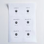 Custom Pet Paw Waterproof Labels, thumbnail 3 of 10