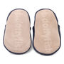 Dotty Fish Splashy The Whale Soft Leather Baby Shoes With Barefoot Soles, thumbnail 7 of 8