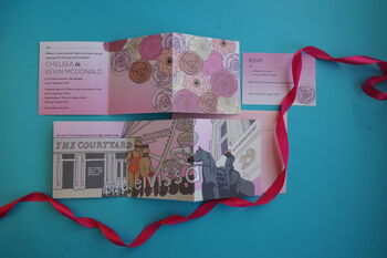 Personalised Your Story Wedding Invitation, 5 of 10