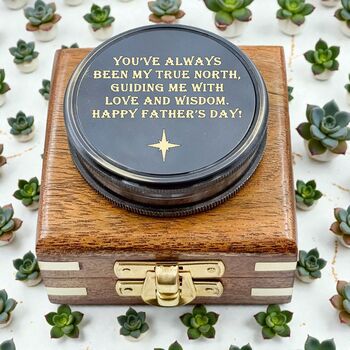 Custom Engraved Compass With Box And Case, 2 of 11