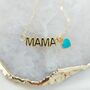 Mama Necklace With Heart Charm Mothers Day Gift, thumbnail 3 of 8