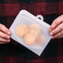Reusable Silicone Snack Bags, thumbnail 2 of 12