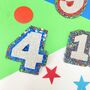 Glitter Birthday Badge Pin, thumbnail 1 of 6