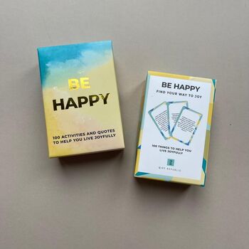 100 Be Happy Cards, 4 of 4