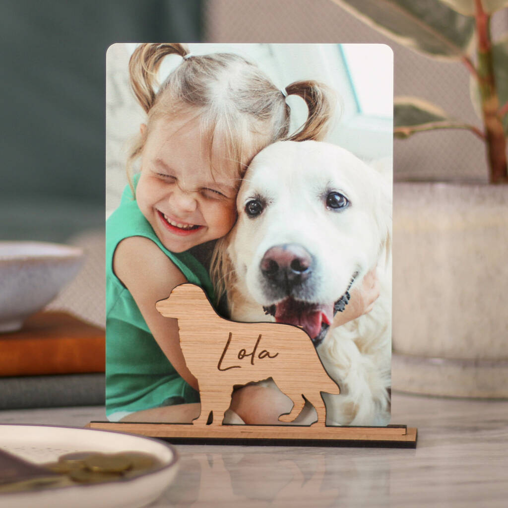 Personalised Dog Photo Frame Gift For Pets, 1 of 6