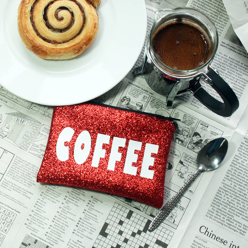 coffee cup coin purse