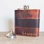 Personalised Leather Hip Flask, thumbnail 6 of 7