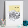 Personalised Capetown Print, thumbnail 5 of 9