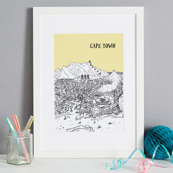 Personalised Capetown Print, 5 of 9