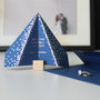 Foiled Paper Plane, Personalised Wedding Card, thumbnail 1 of 6