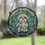 Shih Tzu Memorial Suncatcher, thumbnail 2 of 6