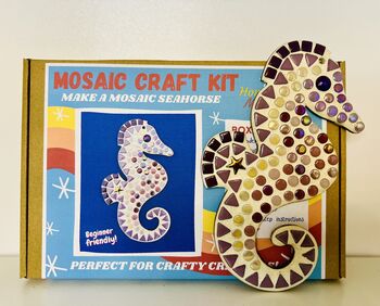 Children’s Mosaic Craft Kit – Sea Themed Designs, 7 of 7