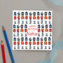 Jolly Soldiers Customisable Birthday Card, thumbnail 2 of 4