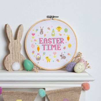 Easter Time Cross Stitch Kit 12 Days Of Easter, 3 of 5