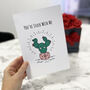 Humorous ' You Are Stuck With Me' Valentine's Card, thumbnail 1 of 5