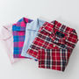Children's Pyjamas In Red Tartan Two Fold Flannel, thumbnail 4 of 4