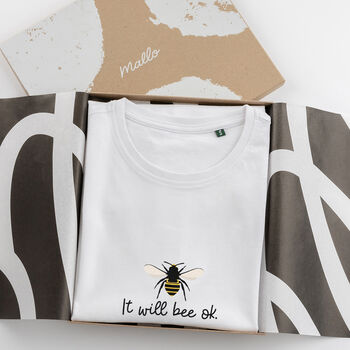 ‘It Will Bee Ok’ Positivity T Shirt For Her, 3 of 5
