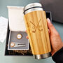 Personalised Wooden Travel Mug Golf Hamper, Golf Gift, thumbnail 1 of 8