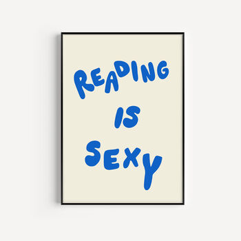 Reading Is Sexy Art Print, 2 of 6