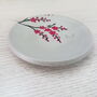 Personalised Grey Cherry Blossom Trinket Dish, thumbnail 2 of 4